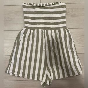 American Eagle Outfitters Striped Romper